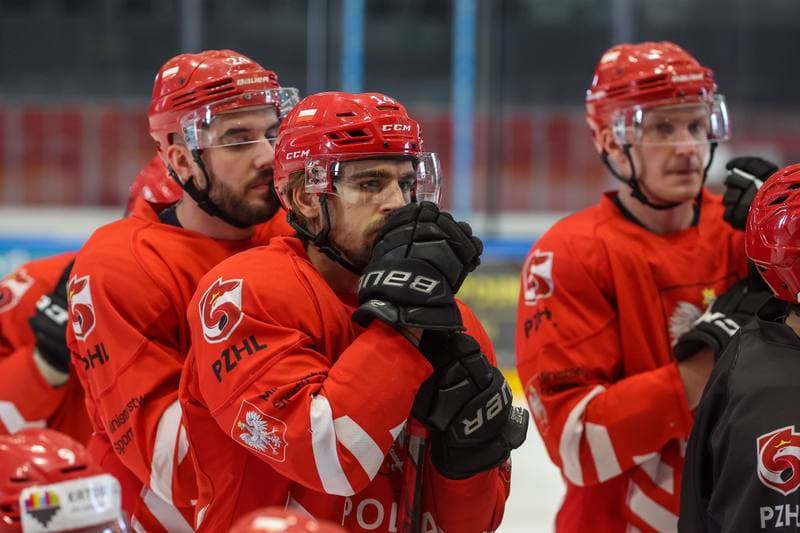 Ice Hockey. Poland national team. Training. 10.04.2023
