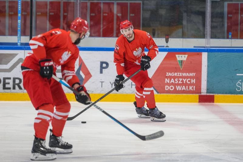 Ice Hockey. Poland national team. Training. 10.04.2023
