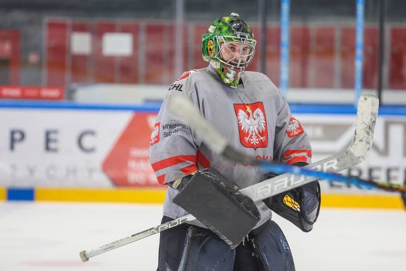 Ice Hockey. Poland national team. Training. 10.04.2023