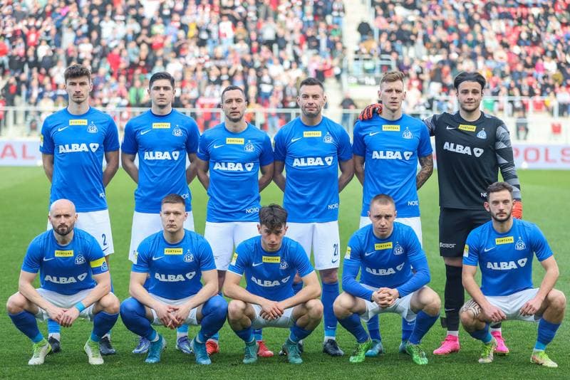 Football. Fortuna I Liga. Zaglebie Sosnowiec - Ruch Chorzow. 15.04.2023