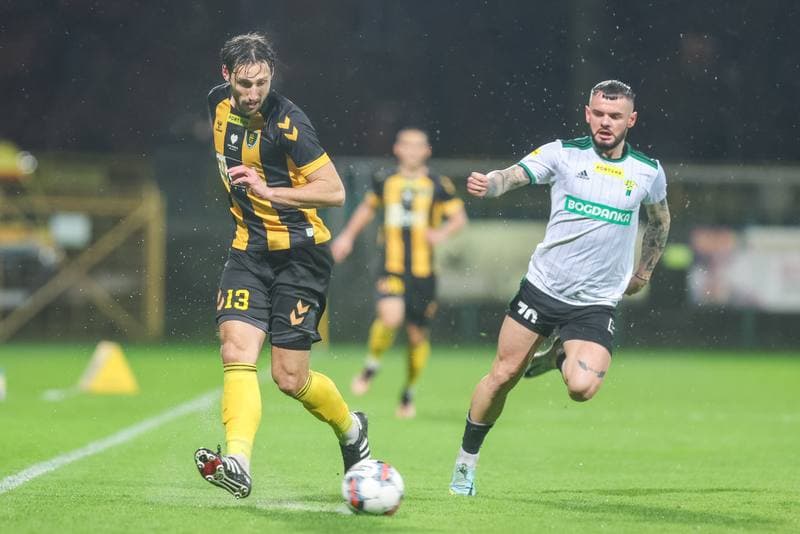 Football. Fortuna I Liga. GKS Katowice - Gornik Leczna. 15.04.2023