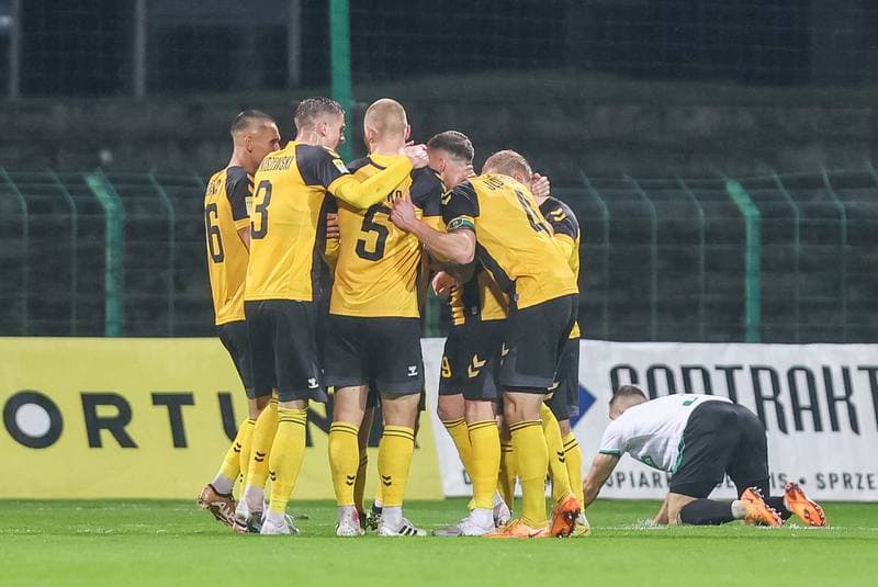 Football. Fortuna I Liga. GKS Katowice - Gornik Leczna. 15.04.2023