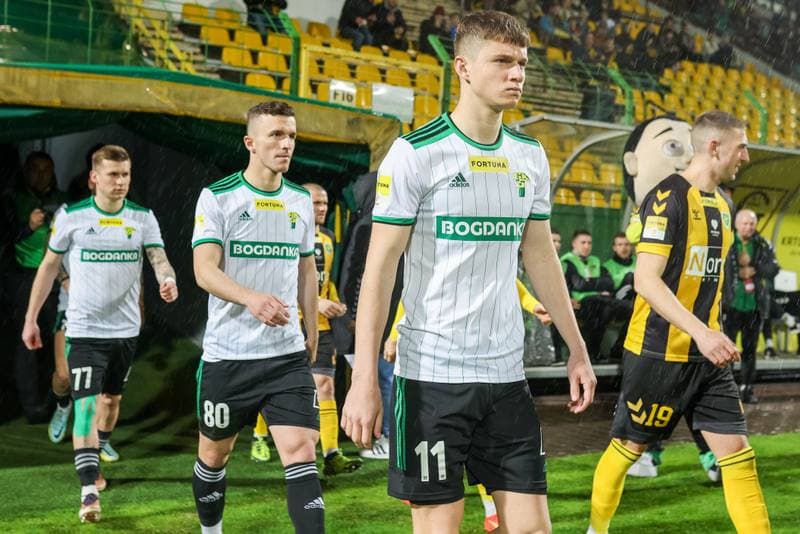 Football. Fortuna I Liga. GKS Katowice - Gornik Leczna. 15.04.2023