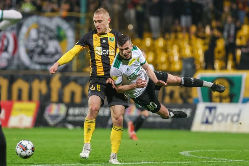 Football. Fortuna I Liga. GKS Katowice - Gornik Leczna. 15.04.2023