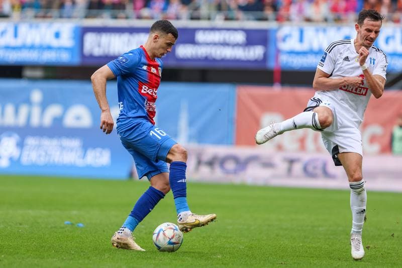 Football. PKO BP Ekstraklasa. Piast Gliwice - Wisla Plock. 16.04.2023
