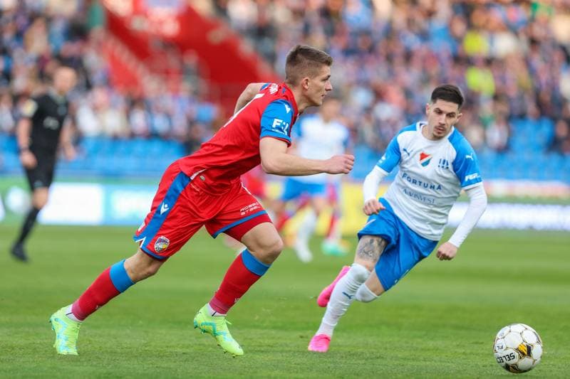 Football. Fortuna:Liga. Banik Ostrava - Viktoria Plzen. 16.04.2023