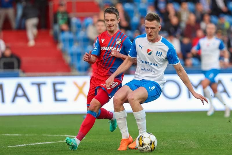 Football. Fortuna:Liga. Banik Ostrava - Viktoria Plzen. 16.04.2023
