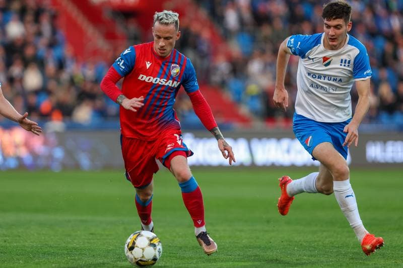 Football. Fortuna:Liga. Banik Ostrava - Viktoria Plzen. 16.04.2023