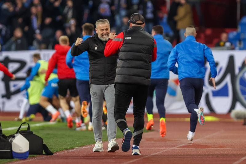 Football. Fortuna:Liga. Banik Ostrava - Viktoria Plzen. 16.04.2023