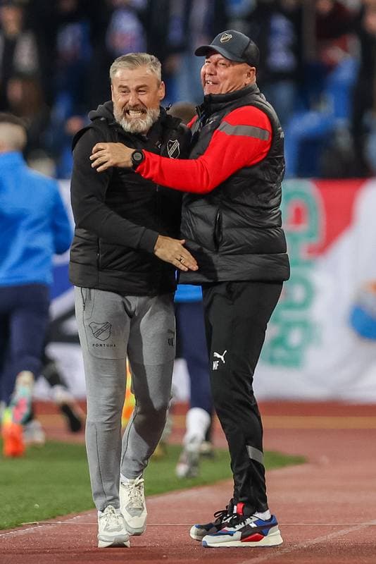 Football. Fortuna:Liga. Banik Ostrava - Viktoria Plzen. 16.04.2023