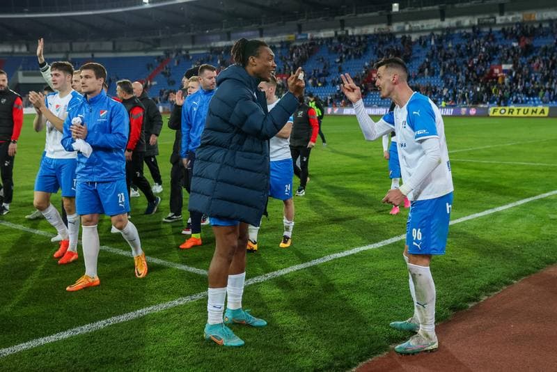 Football. Fortuna:Liga. Banik Ostrava - Viktoria Plzen. 16.04.2023