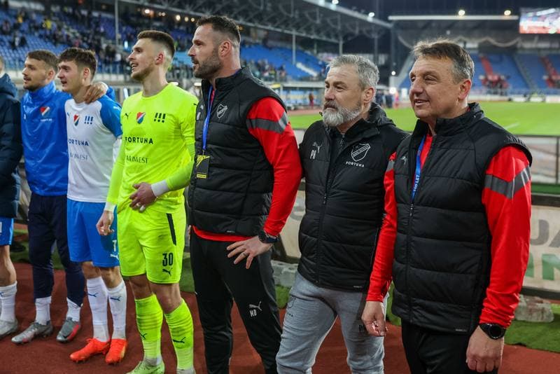 Football. Fortuna:Liga. Banik Ostrava - Viktoria Plzen. 16.04.2023