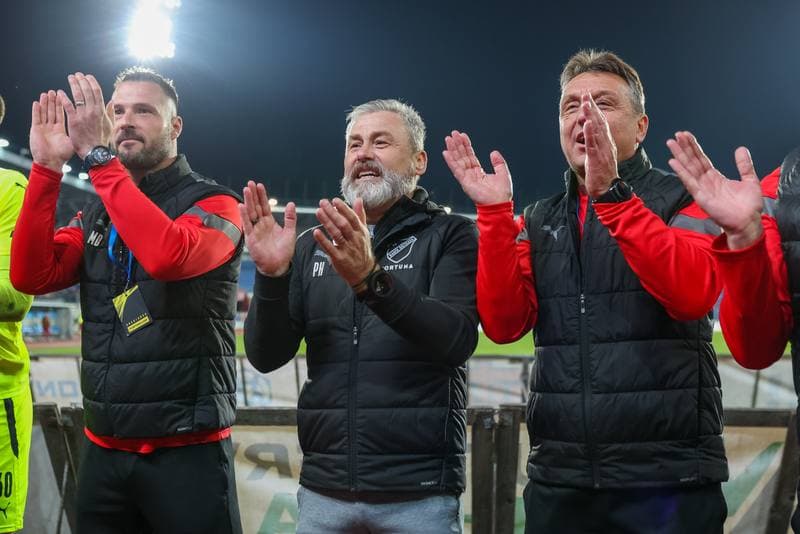 Football. Fortuna:Liga. Banik Ostrava - Viktoria Plzen. 16.04.2023