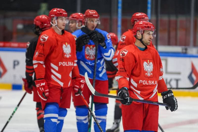 Ice Hockey. Poland national team. Training. 17.04.2023