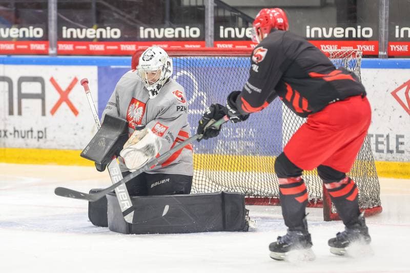Ice Hockey. Poland national team. Training. 17.04.2023