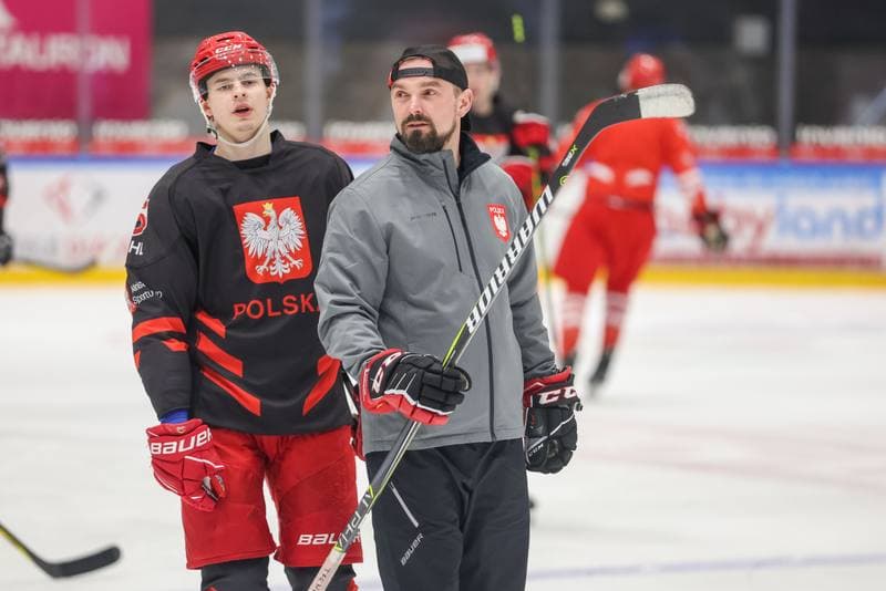 Ice Hockey. Poland national team. Training. 17.04.2023