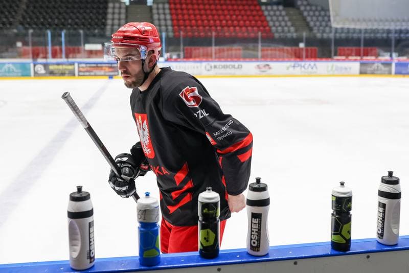 Ice Hockey. Poland national team. Training. 17.04.2023