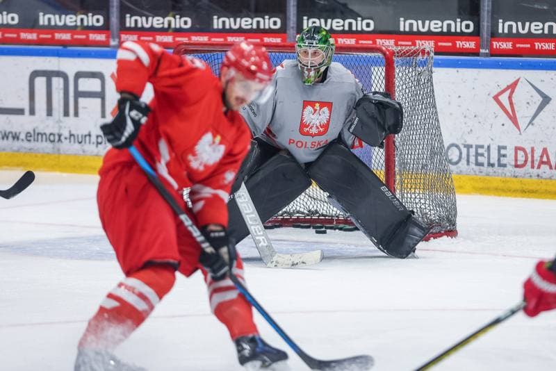 Ice Hockey. Poland national team. Training. 17.04.2023