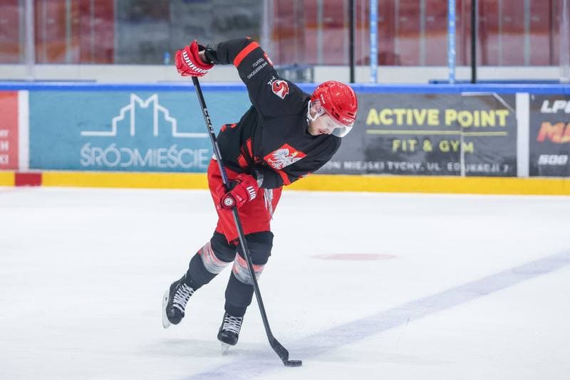 Ice Hockey. Poland national team. Training. 17.04.2023