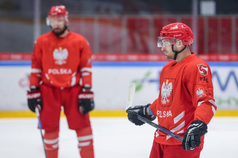 Ice Hockey. Poland national team. Training. 17.04.2023