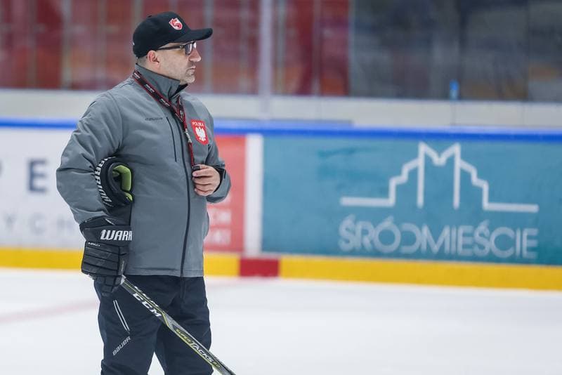 Ice Hockey. Poland national team. Training. 17.04.2023