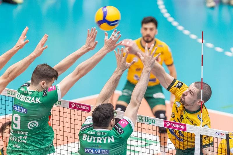 Volleyball. PlusLiga. Aluron CMC Warta Zawiercie - Indykpol AZS Olsztyn. 19.04.2023
