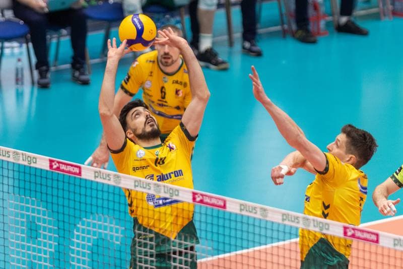 Volleyball. PlusLiga. Aluron CMC Warta Zawiercie - Indykpol AZS Olsztyn. 19.04.2023