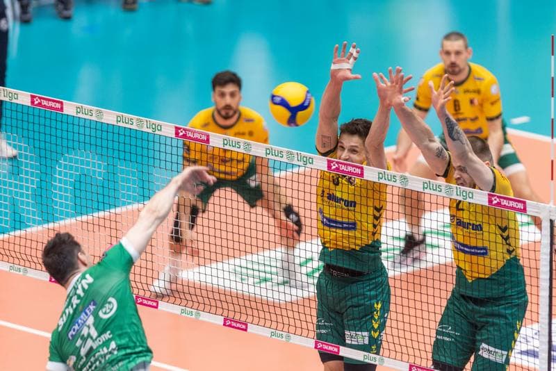 Volleyball. PlusLiga. Aluron CMC Warta Zawiercie - Indykpol AZS Olsztyn. 19.04.2023