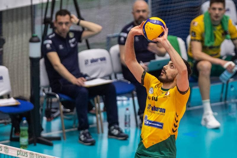 Volleyball. PlusLiga. Aluron CMC Warta Zawiercie - Indykpol AZS Olsztyn. 19.04.2023