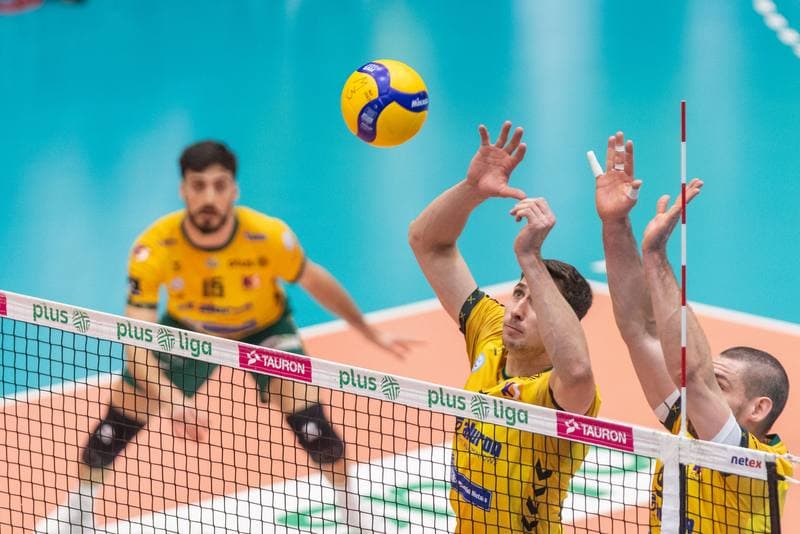 Volleyball. PlusLiga. Aluron CMC Warta Zawiercie - Indykpol AZS Olsztyn. 19.04.2023