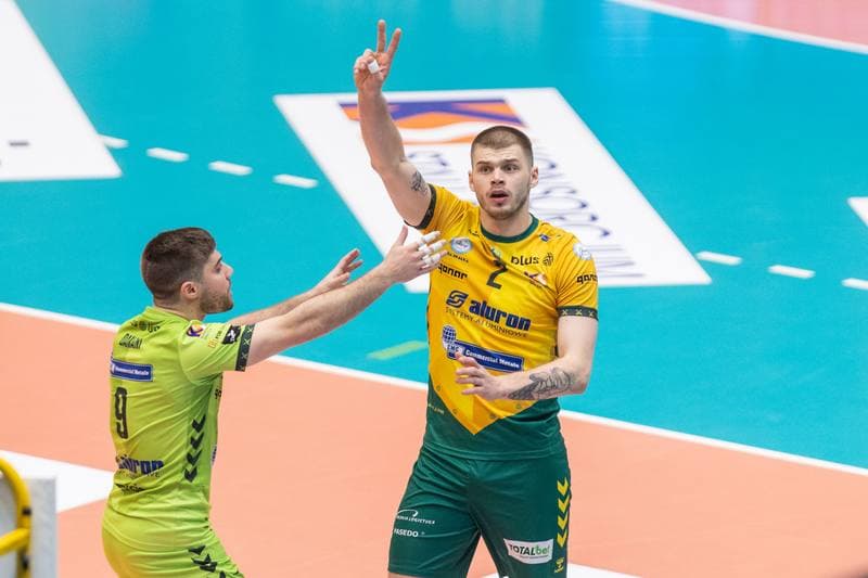 Volleyball. PlusLiga. Aluron CMC Warta Zawiercie - Indykpol AZS Olsztyn. 19.04.2023