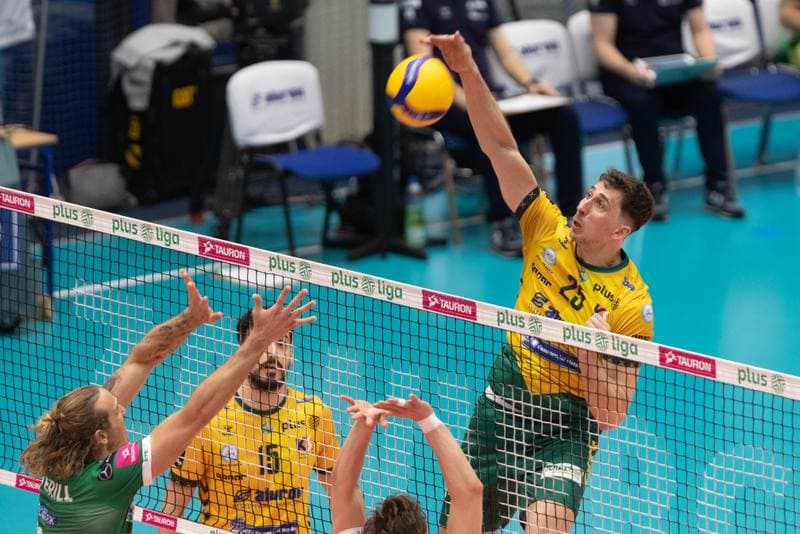 Volleyball. PlusLiga. Aluron CMC Warta Zawiercie - Indykpol AZS Olsztyn. 19.04.2023