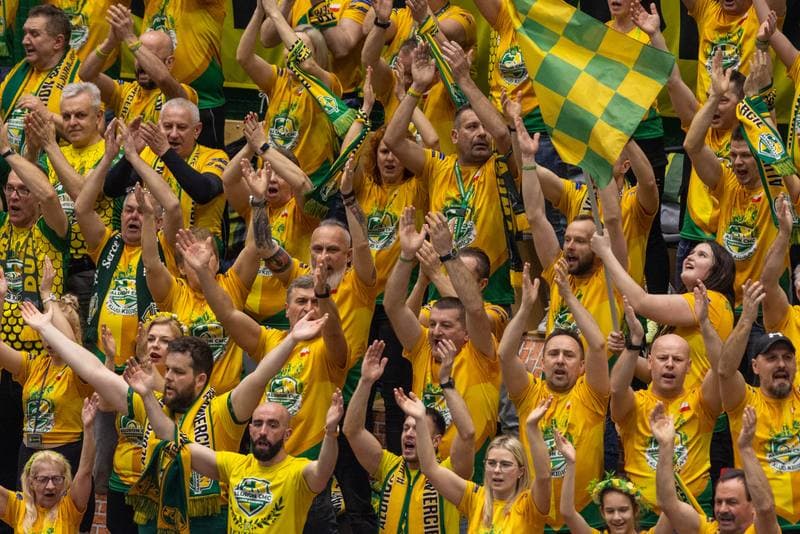 Volleyball. PlusLiga. Aluron CMC Warta Zawiercie - Indykpol AZS Olsztyn. 19.04.2023