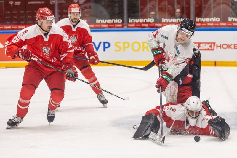 Ice Hockey. Friendly Match. Poland - Hungary. 20.04.2023