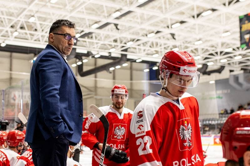 Ice Hockey. Friendly Match. Poland - Hungary. 20.04.2023