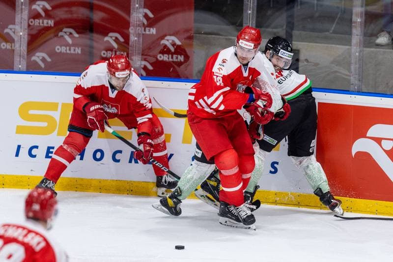 Ice Hockey. Friendly Match. Poland - Hungary. 21.04.2023