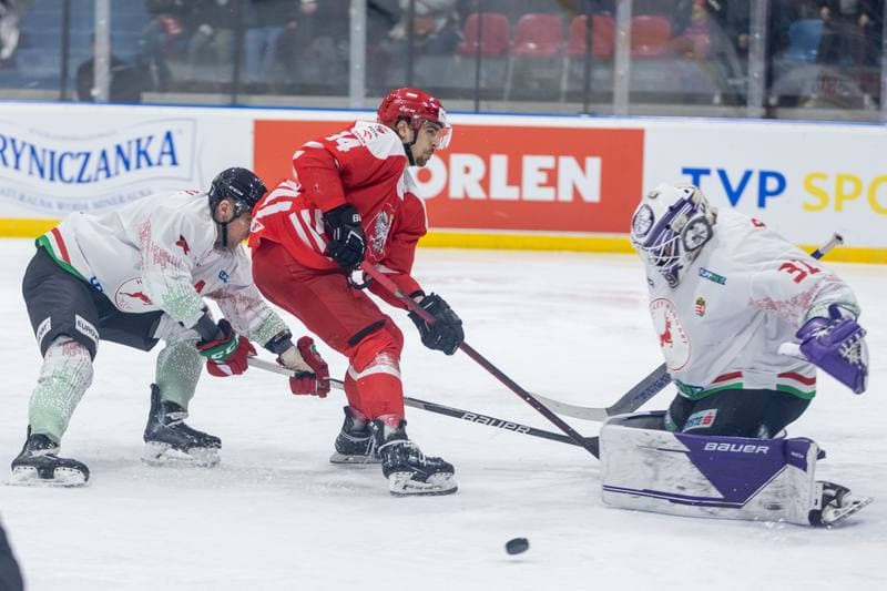 Ice Hockey. Friendly Match. Poland - Hungary. 21.04.2023