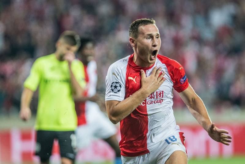 Football. UEFA Champions League. Slavia Prague - CFR Cluj. 28.08.2019