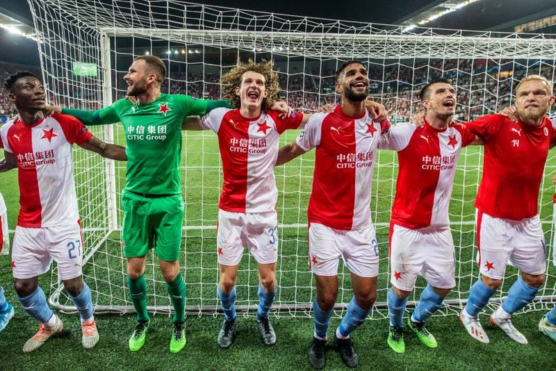 Football. UEFA Champions League. Slavia Prague - CFR Cluj. 28.08.2019