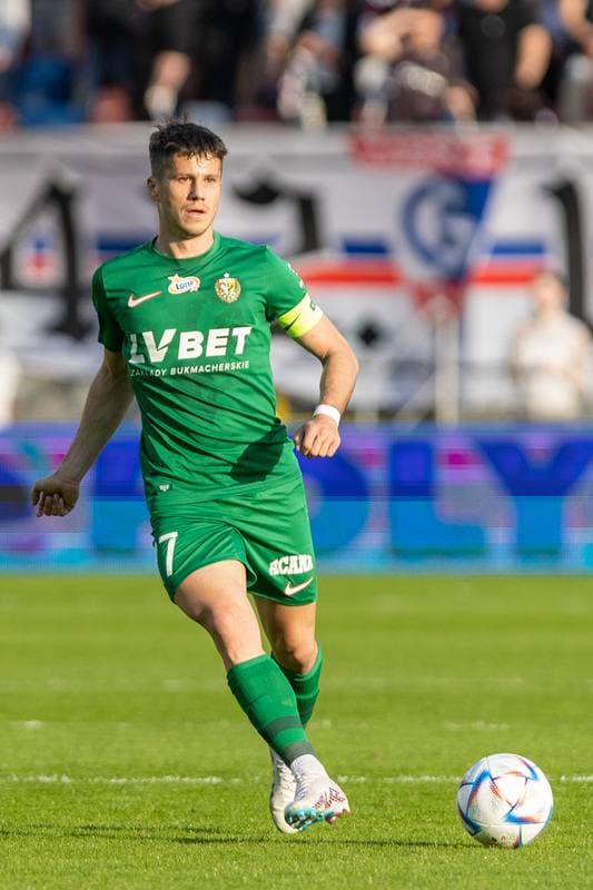 Football. PKO BP Ekstraklasa. Gornik Zabrze - Slask Wroclaw. 23.04.2023