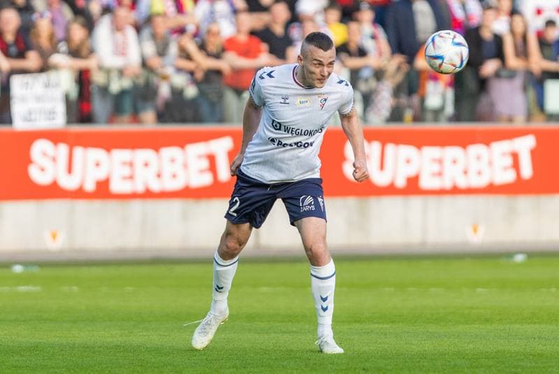 Football. PKO BP Ekstraklasa. Gornik Zabrze - Slask Wroclaw. 23.04.2023