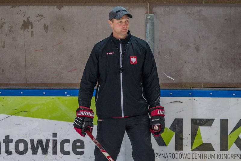 Ice Hockey. Poland national team. Training. 24.09.2019