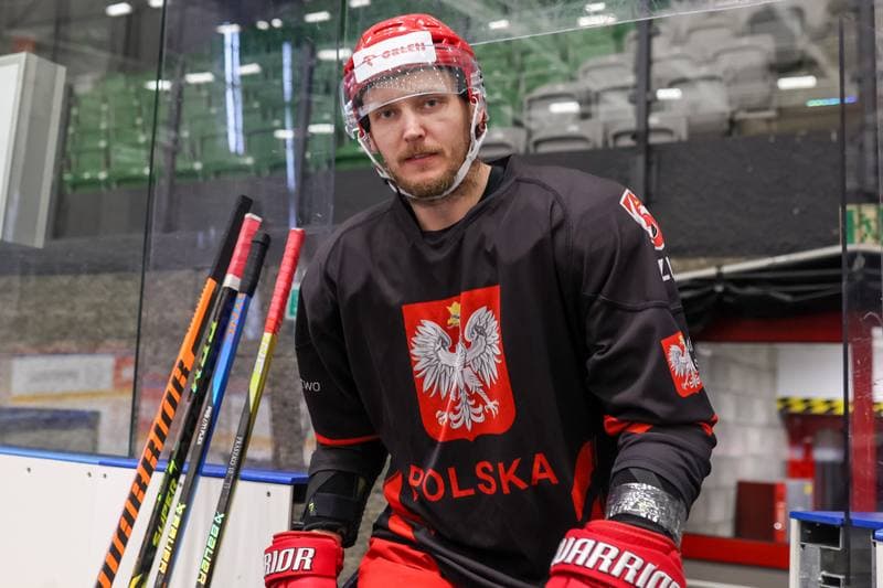 Ice Hockey. Poland national team. Training. 24.04.2023