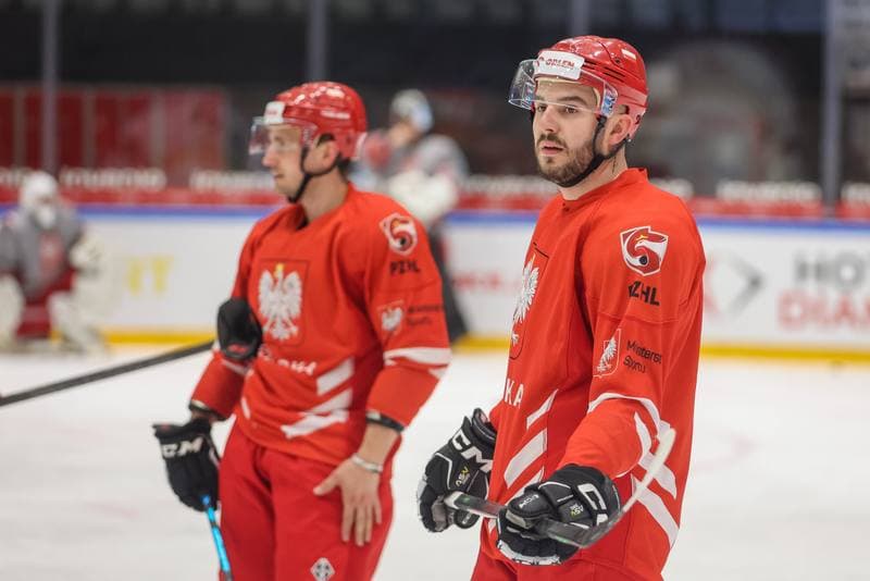 Ice Hockey. Poland national team. Training. 24.04.2023