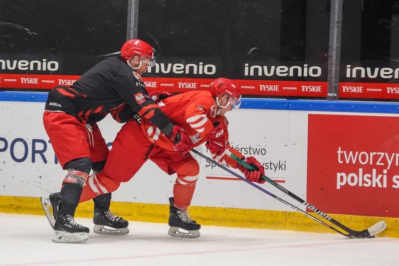 Ice Hockey. Poland national team. Training. 24.04.2023