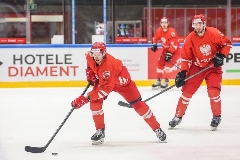 Ice Hockey. Poland national team. Training. 24.04.2023