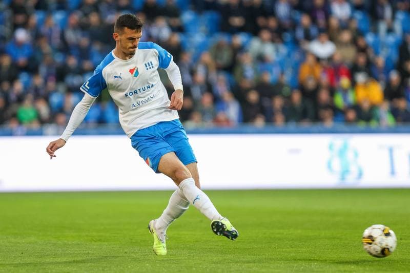 Football. Fortuna:Liga. Banik Ostrava - Slavia Prague. 25.04.2023