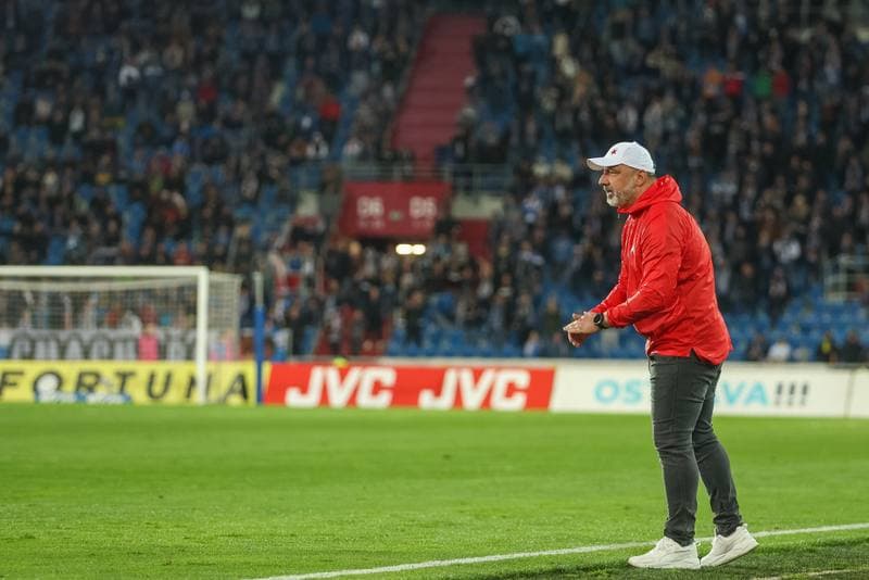 Football. Fortuna:Liga. Banik Ostrava - Slavia Prague. 25.04.2023