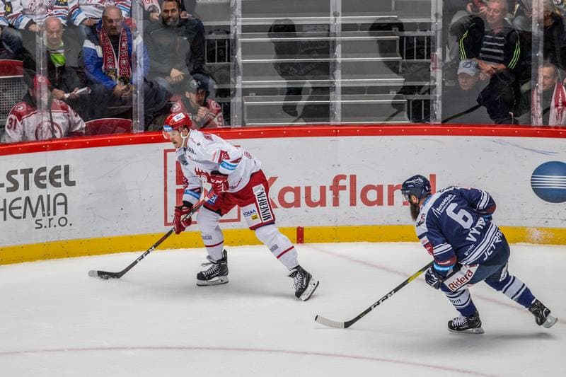 Ice Hockey. Tipsport Extraliga. Ocelari Trinec - Vitkovice Ridera. 21.11.2019