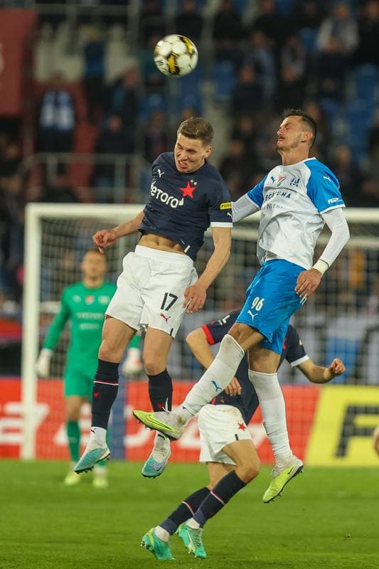 Football. Fortuna:Liga. Banik Ostrava - Slavia Prague. 25.04.2023